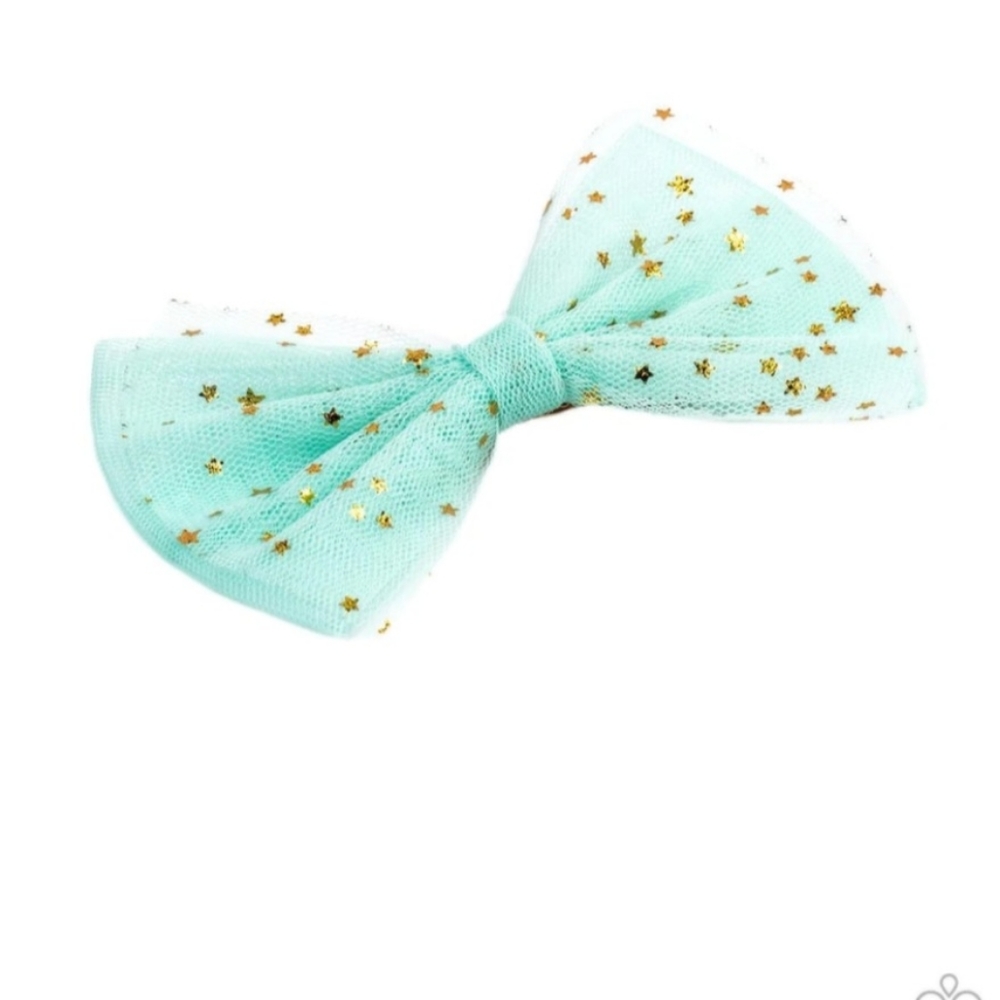 Green hair clip paparazzi